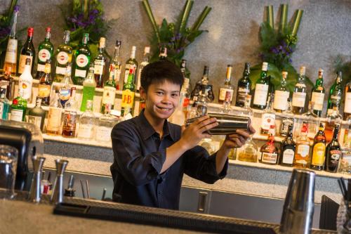 Food and beverages, Akara Hotel Bangkok in Pratunam Food and beverages, Akara Hotel Bangkok in Pratunam