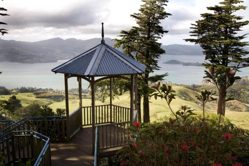 View, Camp Estate at Larnach Castle near The Royal Albatross Centre View, Camp Estate at Larnach Castle near The Royal Albatross Centre