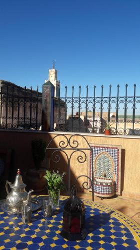 Balcony/terrace, Dar Pa Labzioui in Medina Balcony/terrace, Dar Pa Labzioui in Medina