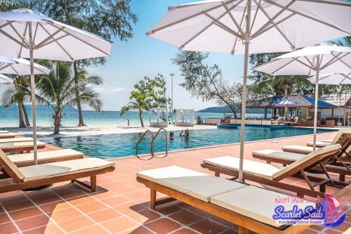 スイミングプール, スカーレット セイルズ リゾート (Scarlet Sails Resort) in ロン島 スイミングプール, スカーレット セイルズ リゾート (Scarlet Sails Resort) in ロン島