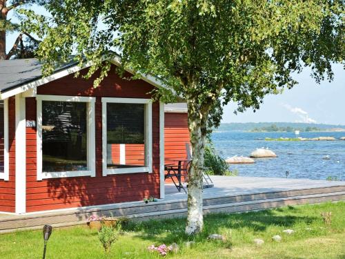 Exterior view, Holiday Home Bjorkemollavagen III in Ebbalycke Exterior view, Holiday Home Bjorkemollavagen III in Ebbalycke