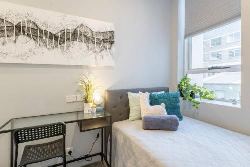 1 Private King Single Bed With En-Suite Bathroom In Sydney CBD Near Train UTS DarlingHar&ICC&C hinat in เซ็นทรัล 1 Private King Single Bed With En-Suite Bathroom In Sydney CBD Near Train UTS DarlingHar&ICC&C hinat in เซ็นทรัล