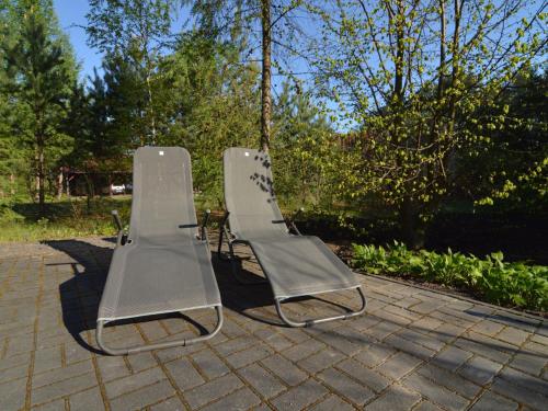 Balkon/terasa, Modern villa with sauna, right next to the lake! in Borne Sulinowo Balkon/terasa, Modern villa with sauna, right next to the lake! in Borne Sulinowo