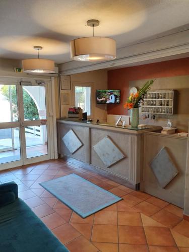 Lobby, Hotel Athena in Agde Lobby, Hotel Athena in Agde