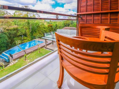 Balcony/terrace, Sekar Arum Riverside Resort in Canggu in Tanah Lot Balcony/terrace, Sekar Arum Riverside Resort in Canggu in Tanah Lot