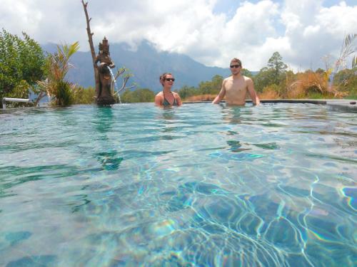 Swimming pool, Batur Pyramid Guesthouse near Mount Batur Swimming pool, Batur Pyramid Guesthouse near Mount Batur
