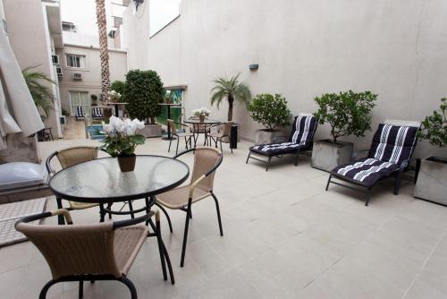 Balcony/terrace, Argentino Hotel in Mendoza Balcony/terrace, Argentino Hotel in Mendoza