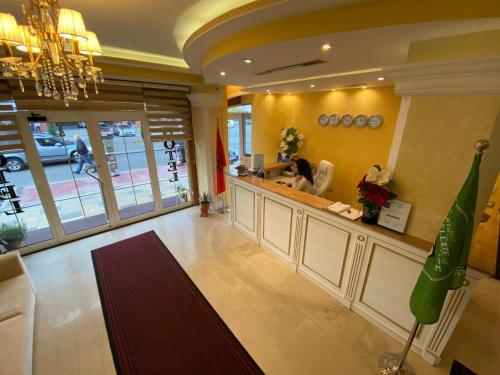 Лобби, The Red Bricks Hotel in Шкодер Лобби, The Red Bricks Hotel in Шкодер