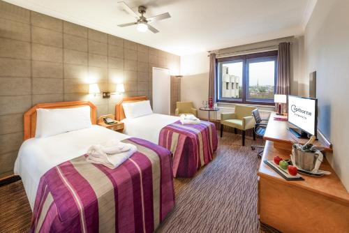 חדר שינה, Copthorne Hotel Plymouth in פלאימאוז חדר שינה, Copthorne Hotel Plymouth in פלאימאוז