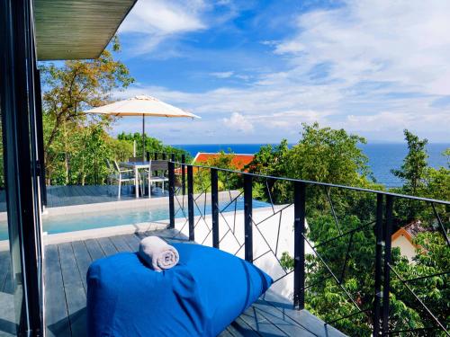 Balcony/terrace, Pahili Pool Villas Koh Tao - SHA Plus in Ao Leuk Bay Balcony/terrace, Pahili Pool Villas Koh Tao - SHA Plus in Ao Leuk Bay