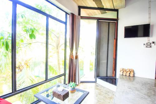 Balcony/terrace, Plernsalaya resort in Nakhon Pathom Balcony/terrace, Plernsalaya resort in Nakhon Pathom