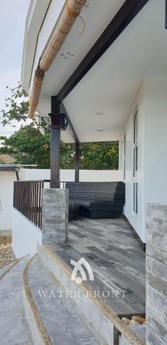 Balcony/terrace, Alegria Water Front Beach House in Alegria Balcony/terrace, Alegria Water Front Beach House in Alegria