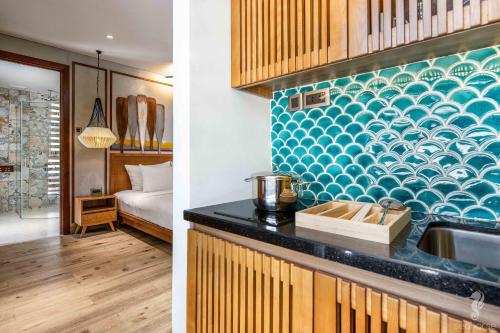 Kitchen, Seahorse Han Market Danang Hostel by Haviland in Da Nang Kitchen, Seahorse Han Market Danang Hostel by Haviland in Da Nang