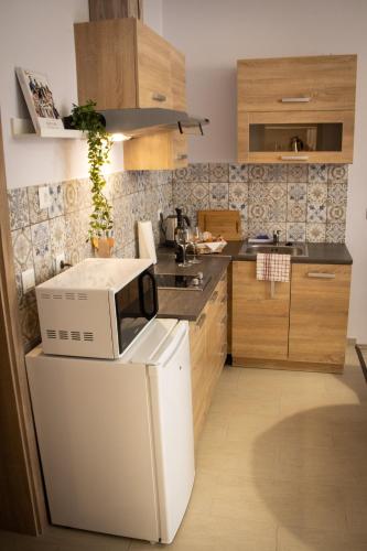 Konyha, Loli Apartman in Miskolc Városközpont Konyha, Loli Apartman in Miskolc Városközpont