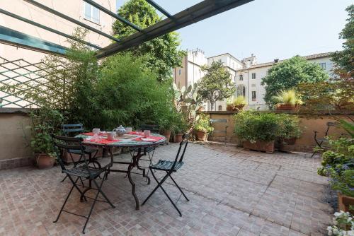 Charming apartment with private terrace at via Giulia