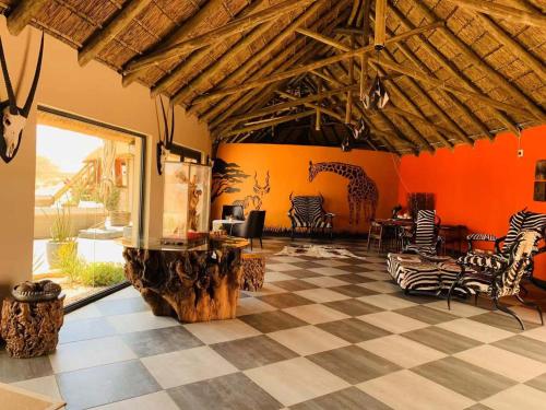 Lobby, Agama Lodge in Sesriem Lobby, Agama Lodge in Sesriem