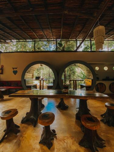 Food and beverages, Tubo Tulum Hostel in Tulum Food and beverages, Tubo Tulum Hostel in Tulum