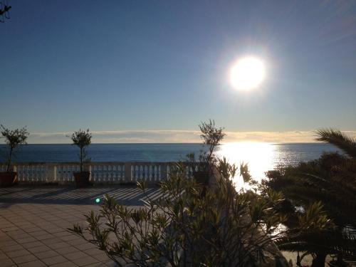 Balkon/teras, Hotel Villa Igea in Alassio Balkon/teras, Hotel Villa Igea in Alassio