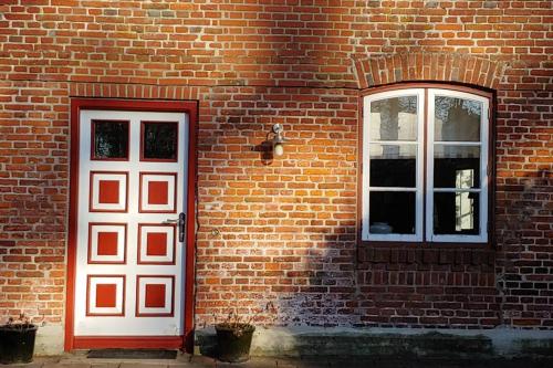 Entrance, Gut Hohenstein - Stellmacherhaus in Barkelsby Entrance, Gut Hohenstein - Stellmacherhaus in Barkelsby