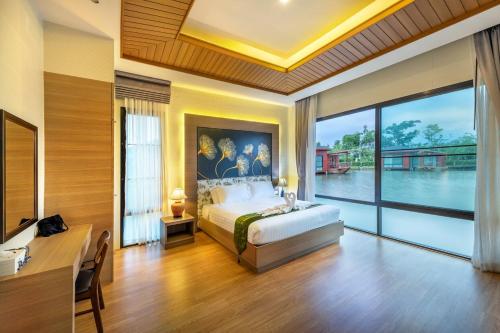 Boat House Boutique Riverside in นครชัยศรี Boat House Boutique Riverside in นครชัยศรี