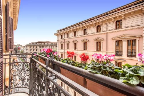 Balcony/terrace, Roma Boutique Hotel in Via Veneto Balcony/terrace, Roma Boutique Hotel in Via Veneto