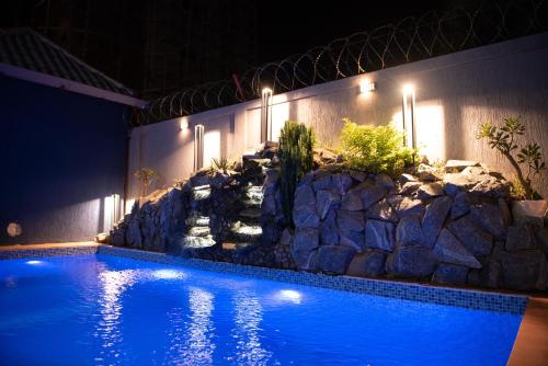 Swimming pool, Sonia Hotel in Ouagadougou Swimming pool, Sonia Hotel in Ouagadougou