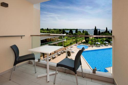 balkon/terras, Hotel Materada Plava Laguna in Porec balkon/terras, Hotel Materada Plava Laguna in Porec