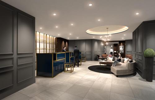 Lobby, Kobe Plaza Hotel West in Kobe Lobby, Kobe Plaza Hotel West in Kobe