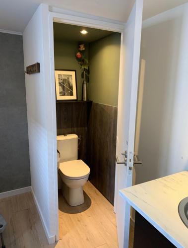 Bathroom, Tiny House Lindenhouse in Heemstede Bathroom, Tiny House Lindenhouse in Heemstede