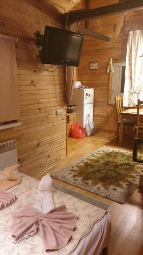 sala de TV, Jurmala's Center Eco House in Jurmala sala de TV, Jurmala's Center Eco House in Jurmala