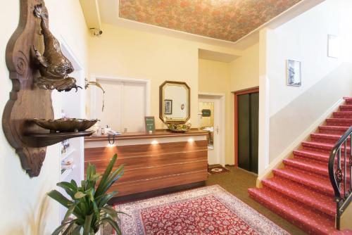 Előcsarnok, Hotel Fidelitas in Bad Herrenalb Előcsarnok, Hotel Fidelitas in Bad Herrenalb