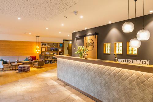 Lobby, HELDs Vitalhotel in Ruhpolding Lobby, HELDs Vitalhotel in Ruhpolding