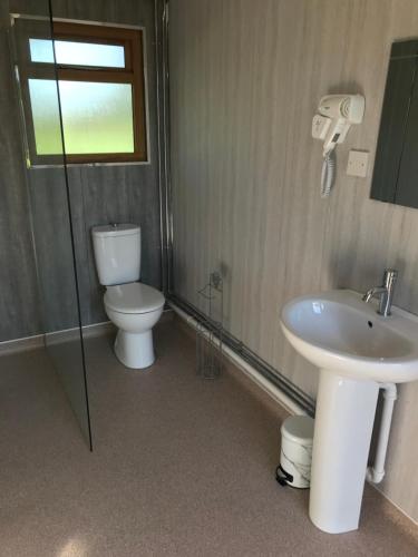 Bathroom, Glamping at Holly Grove Farm in Bagnall Bathroom, Glamping at Holly Grove Farm in Bagnall