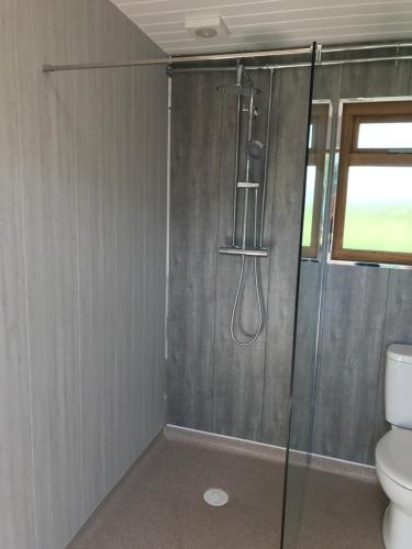 Bathroom, Glamping at Holly Grove Farm in Bagnall Bathroom, Glamping at Holly Grove Farm in Bagnall