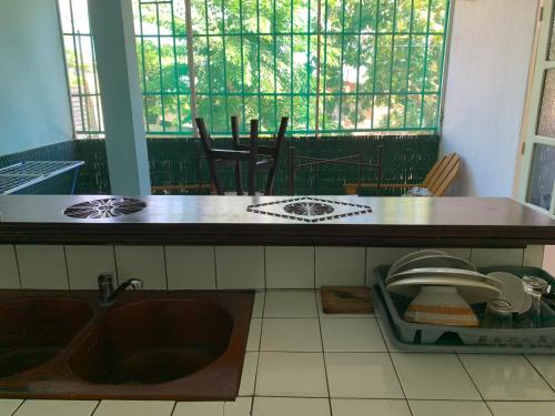 ระเบียง/ชานเรือน, APPARTEMENT T2 Bis MAMOUDZOU HYPER CENTRE in มามุดโซว ระเบียง/ชานเรือน, APPARTEMENT T2 Bis MAMOUDZOU HYPER CENTRE in มามุดโซว