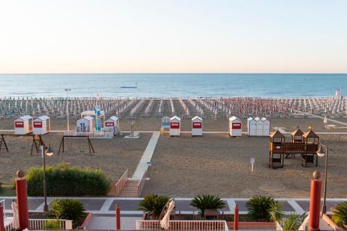 Beach, Hotel Columbus in Caorle Beach, Hotel Columbus in Caorle