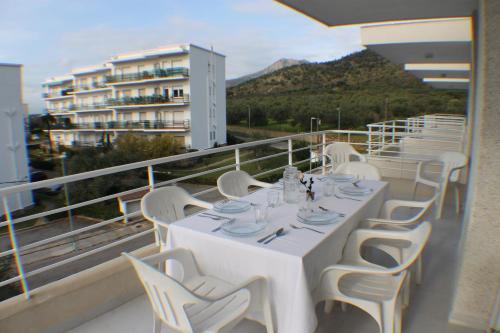 beranda/teres, Agi Rescator Resort in El Mas Oliva beranda/teres, Agi Rescator Resort in El Mas Oliva