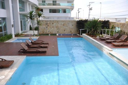 Swimming pool, Flat Mandai - Cabo Frio in Cabo Frio Swimming pool, Flat Mandai - Cabo Frio in Cabo Frio