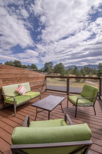 Kilátás, Coyote Mountain Lodge in Estes Park (Colorado) Kilátás, Coyote Mountain Lodge in Estes Park (Colorado)