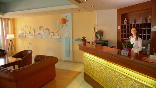 Lobby, Antikyra Beach Hotel in Antikyra Lobby, Antikyra Beach Hotel in Antikyra
