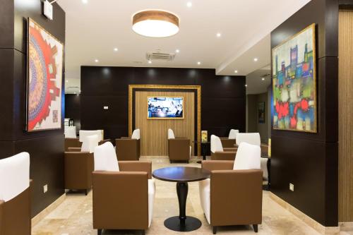로비, New Day Hotel in 알제 로비, New Day Hotel in 알제
