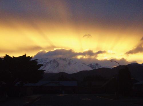 Kilátás, Big Tree Lodge in Methven Kilátás, Big Tree Lodge in Methven