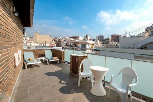 Balkon/Terrasse, Climia 2Sleep Apartments in Altstadt Benidorm Balkon/Terrasse, Climia 2Sleep Apartments in Altstadt Benidorm
