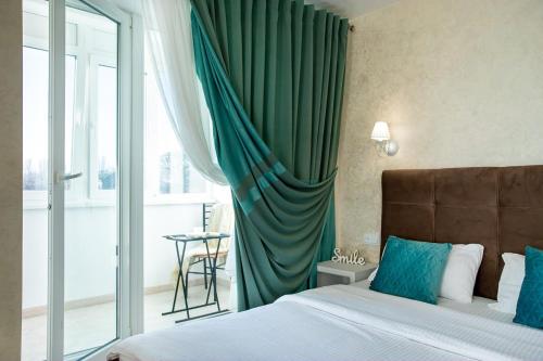 Bed, Студия Luxury в центре in Nikolaev Bed, Студия Luxury в центре in Nikolaev