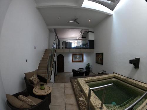 Úszómedence, The Latit Hotel Queretaro in San Cristobal Úszómedence, The Latit Hotel Queretaro in San Cristobal