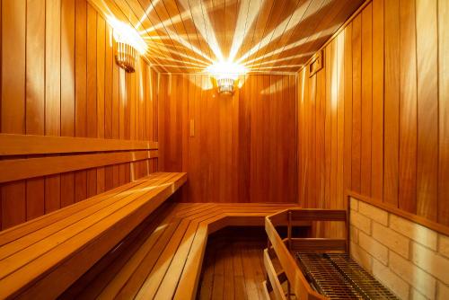 Sauna, Hotel Laghetto Stilo Higienopolis in Porto Alegre Sauna, Hotel Laghetto Stilo Higienopolis in Porto Alegre