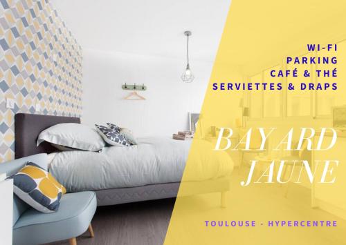 Guestroom, Le Bayard Jaune - PARKING & Gare SNCF in Toulouse Guestroom, Le Bayard Jaune - PARKING & Gare SNCF in Toulouse