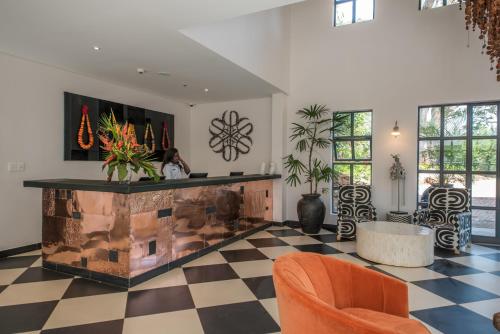 Lobby, Latitude 0 Degrees in Kampala Lobby, Latitude 0 Degrees in Kampala