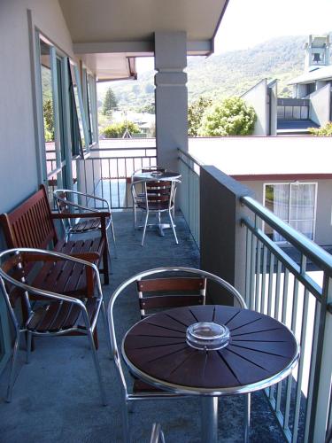 Balcony/terrace, Aachen Place Motel in Greymouth Balcony/terrace, Aachen Place Motel in Greymouth
