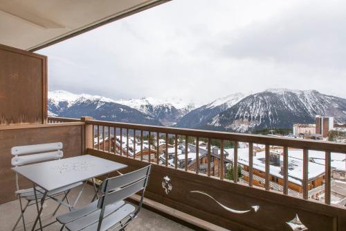 Balcony/terrace, Résidence La Forêt Du Praz in Saint-Bon-Tarentaise Balcony/terrace, Résidence La Forêt Du Praz in Saint-Bon-Tarentaise
